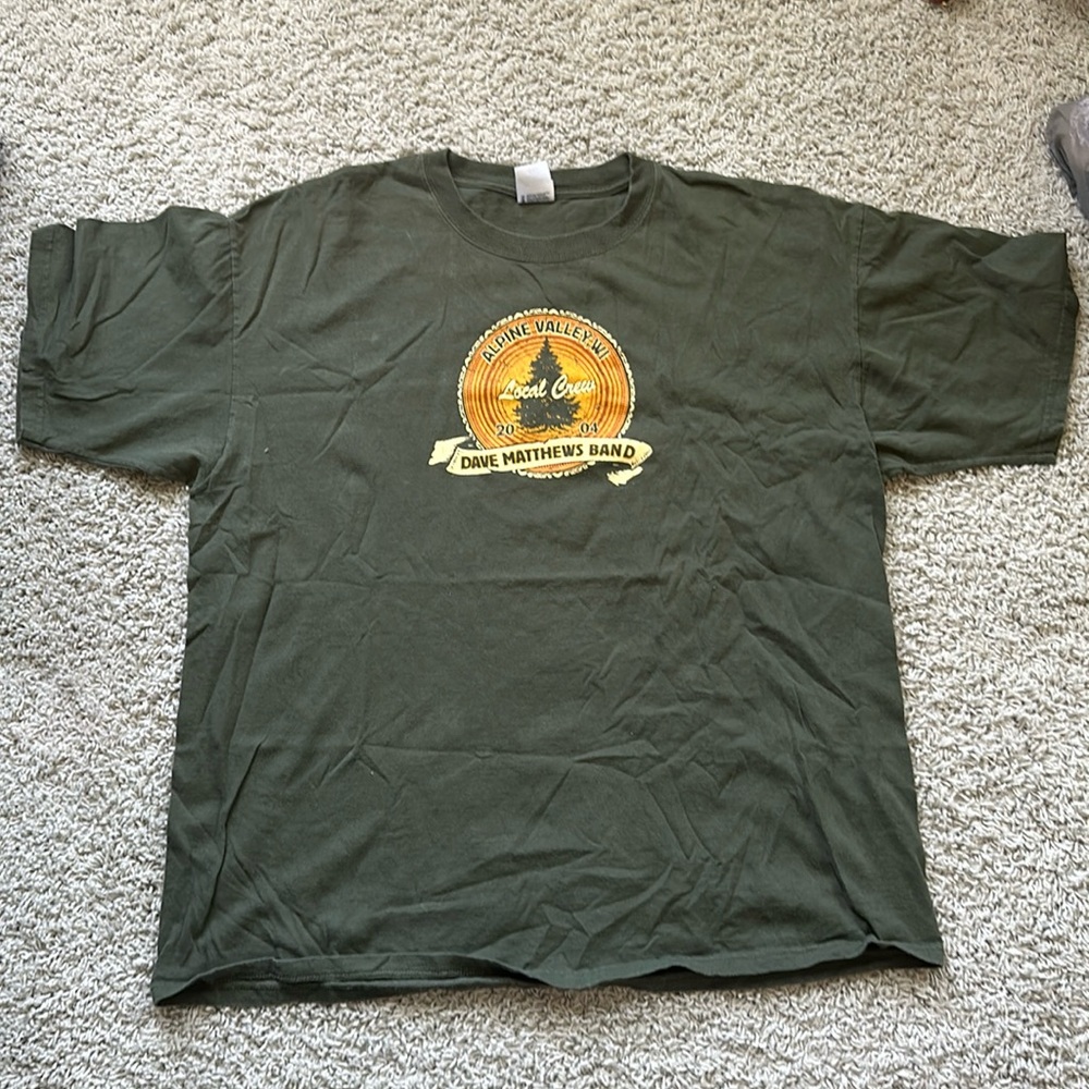 2004 Vintage Dave Matthew’s Band Alpine Valley Concert T-shirt